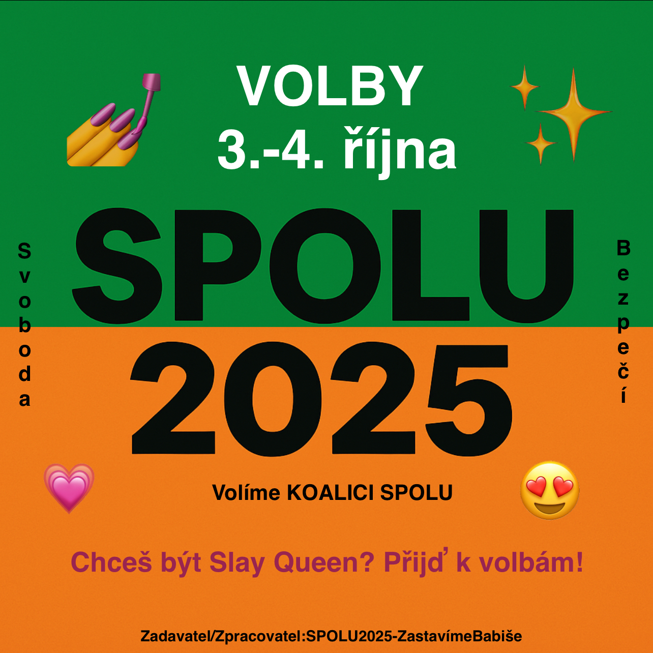 Zadavatel/Zpracovatel: SílaDemokracie25